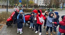 Lettre à Saint Nicolas - Petits coeurs et girafes