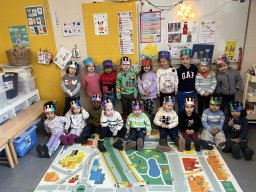 Fête des rois mages chez les girafes 