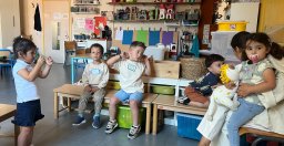 Rentrée scolaire/les couleurs/la semaine de la mobilité/les 3 petits cochons - classe des Girafes - octobre 25